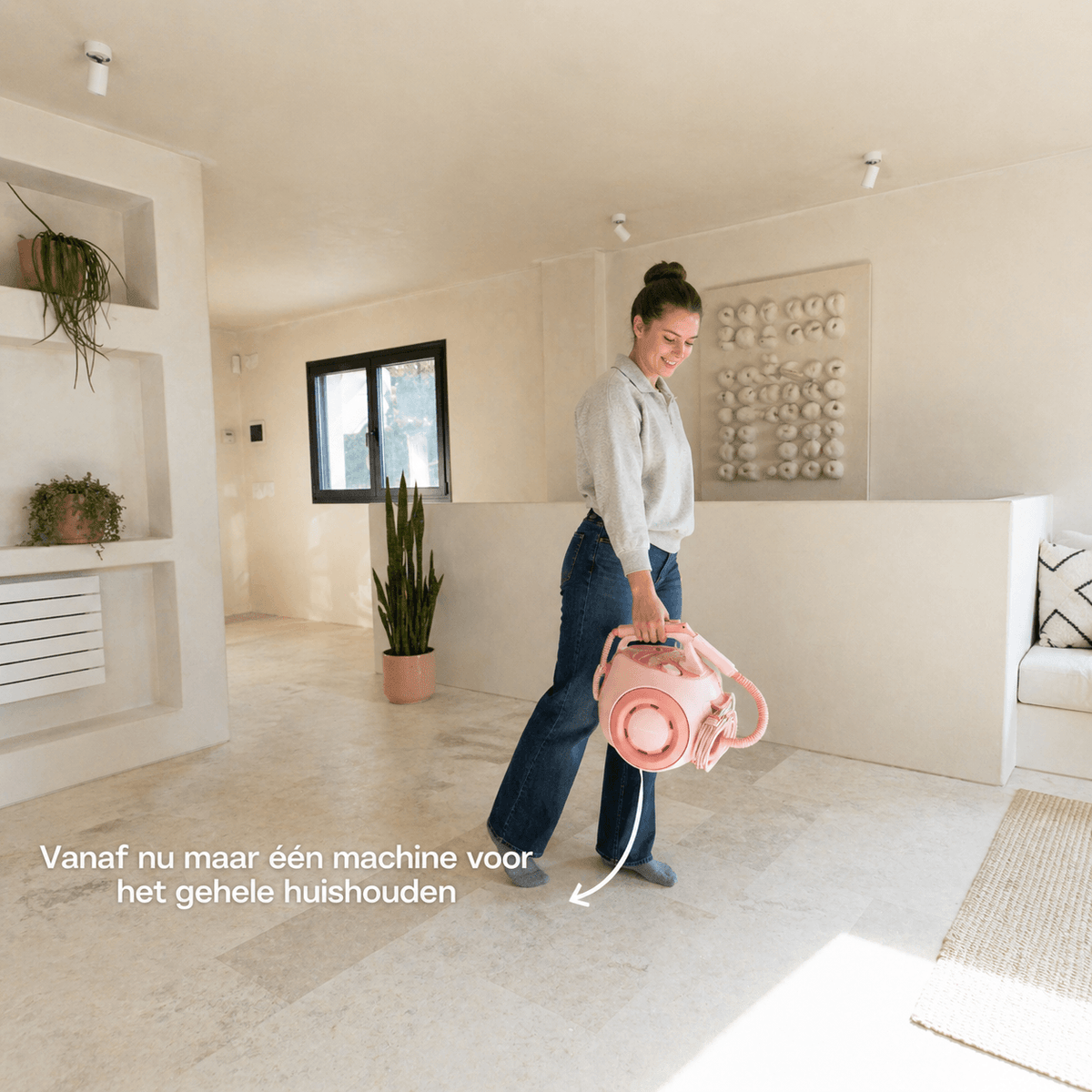 TS2 Stoomreiniger Roze Limited Edition – 1800W Steam Cleaner met 26 Accessoires – 40 x 30,5 x 29 cm