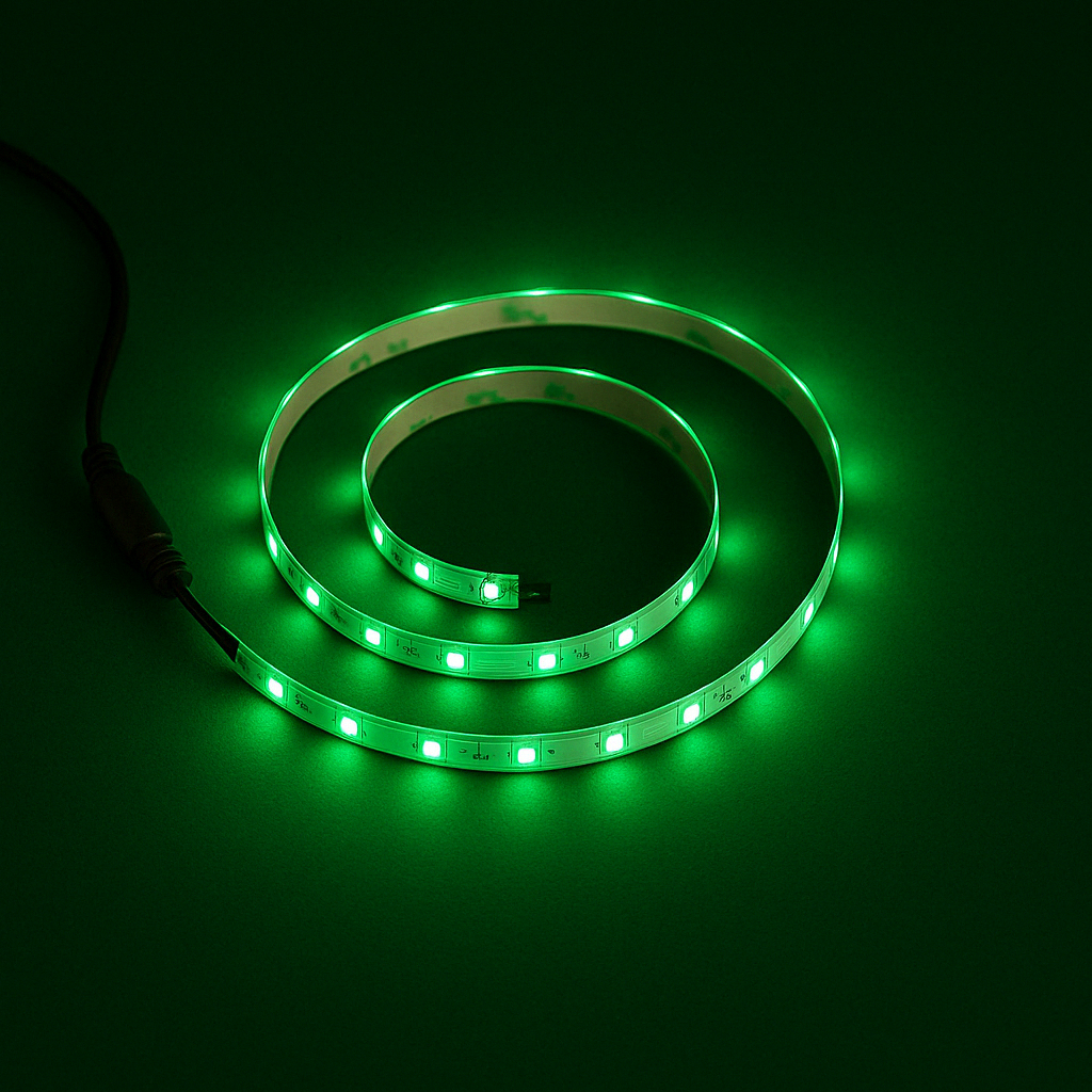 LED Strip Module – 78 LEDs – 39 cm – Groen – 12V DC – 5,4W – Zelfklevend