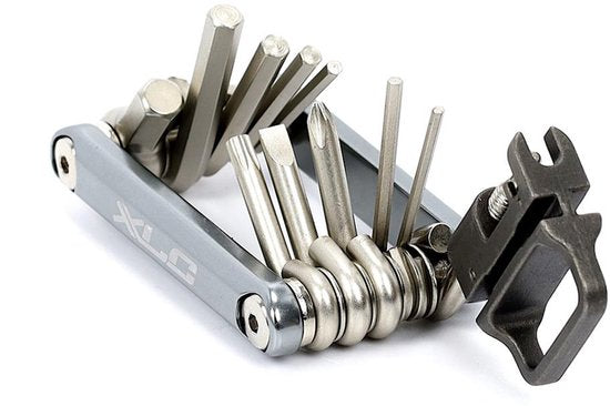 XLC Multitool - Fietsgereedschap - Zakmodel - 12-delig - TO-M07
