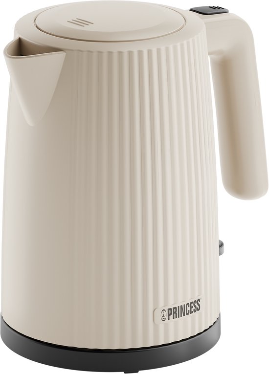 Princess Waterkoker Wave 236048 - Retro - 1.7 liter - 2200W - Beige