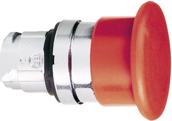 Schneider Electric Harmony Drukknop Front Element (Paddestoel) - ZB4BS844 - E2AP6