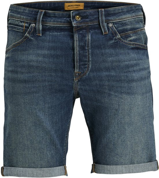 Jack & Jones Intelligence Rick Shorts - Blue Denim - XXL