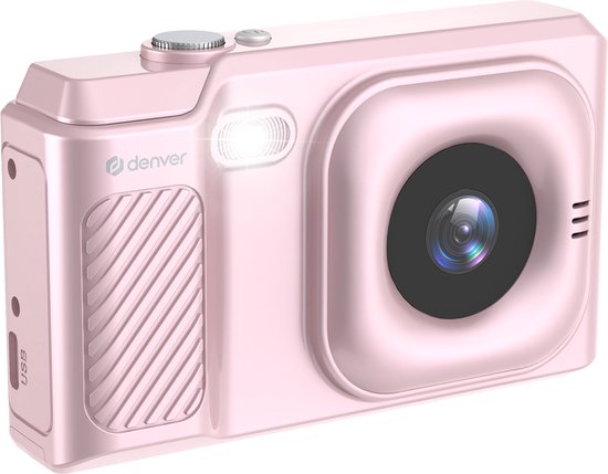 Denver - Digitale Camera Full HD - 48MP - Vlog Camera - Roze