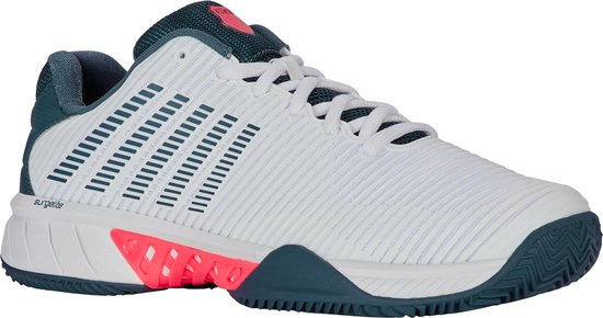 K-Swiss Hypercourt Express 2 Clay Tennisschoenen Heren - Wit/Stargazer/Navy Blaze - Maat 41.5
