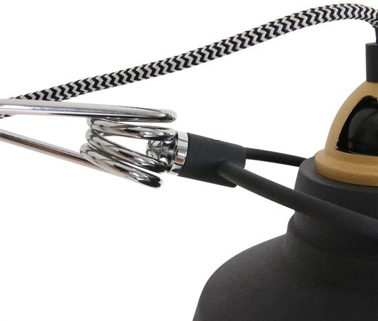 Wandlamp Nove 1320ZW - Zwart, Draaibaar & Kantelbaar, Kunststof/Metaal - Mexlite