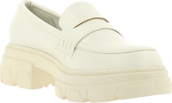 Bullboxer - Loafer/Slipper - Dames, Vrouwen - Wit - 41 - Loafers