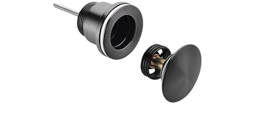 Mirlux Luxe click waste afvoerplug 1¼" - Mat Zwart