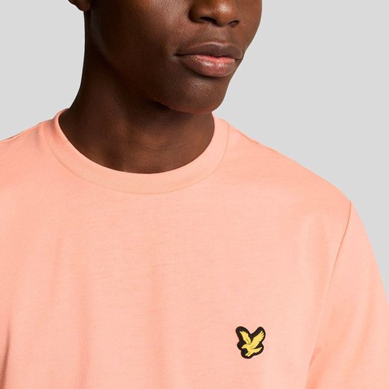 LYLE & SCOTT - martin ss t-shirt - Sport t-shirt korte mouw heren - Rose - Maat S
