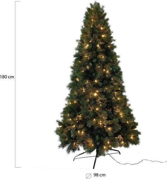Wintervalley Trees - Kunstkerstboom Joren - 98x180cm - Groen