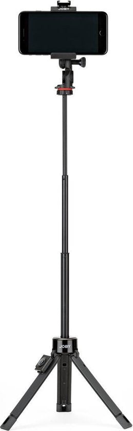 JOBY GripTight PRO TelePod – Statief voor smartphones en GoPro – Werkhoogte: 20.8 - 63.5 cm – Zwart