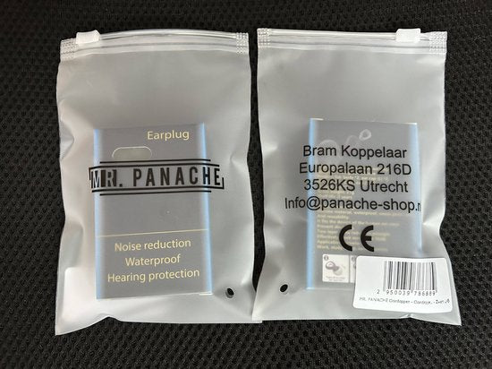 MR. PANACHE Oordoppen - Oordopjes Slapen - Anti-Snurk - Festival Earplugs - Slaapoordoppen - Geluidsdempende Oordopjes - Sleep Plugs - Gehoorbescherming - BPA vrije Siliconen - Hoge Geluidsdemping (26dB) - Zwart