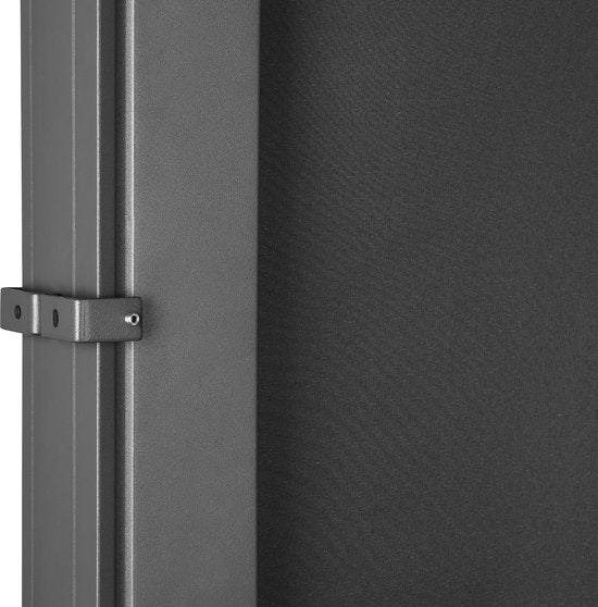 Casaria Windscherm Nosara - 160x300cm Uitschuifbaar – Antraciet