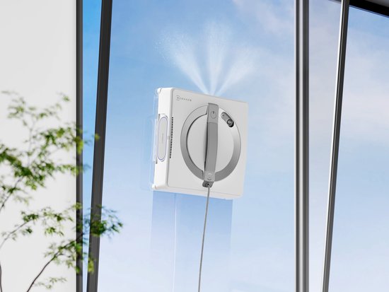 ECOVACS - WINBOT W2 Pro Omni EU - Automatische ruitenreinigingsrobot - Robot ramen lapper - Slimme reinigingstechniek - ramen, douchedeuren - Ruitenreiniger
