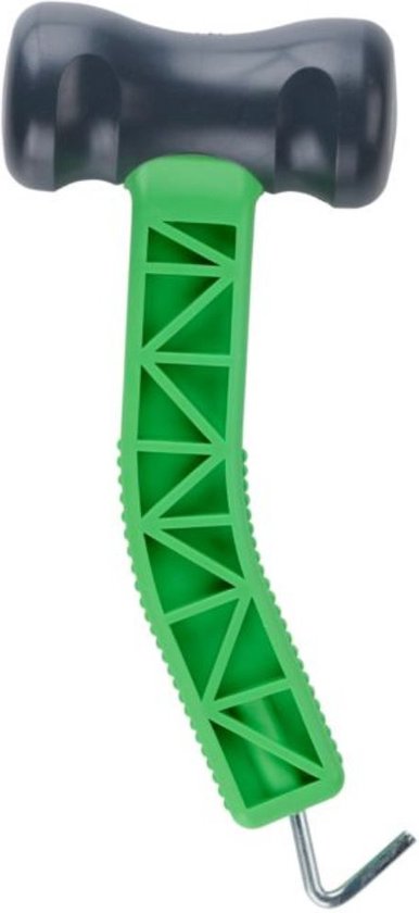 Camp Active Kampeer Hamer met Haringtrekker - Kampeer Accessoires voor Tent Haringen - Kamperen & Outdoor
