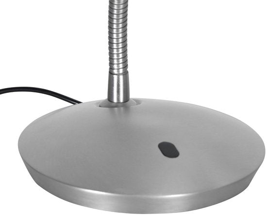 Steinhauer Exclusive - tafellamp - Zenith2 - staal - kunststof metaal - bureaulamp - LED - 4397ST