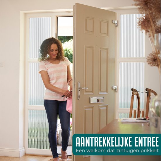Homewell Raamfolie HR++ 70x300 - Isolerend & Zonwerend - Anti inkijk - Statisch - Lamellen