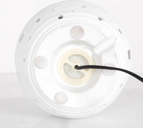Anne Lighting tafellamp Jazz - wit - keramiek - 20 cm - E14 fitting - 3110W