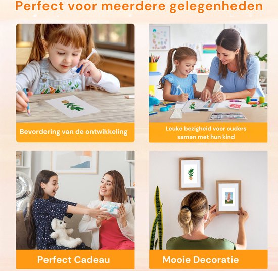 Rubye® Diamond Painting – Koffie Terrasje – Compleet Pakket – DIY Hobby– 15x20 cm