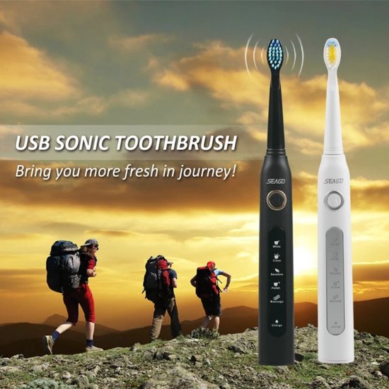 Seago elektrische tandenborstel SG-507 (40.000 slagen per minuut)