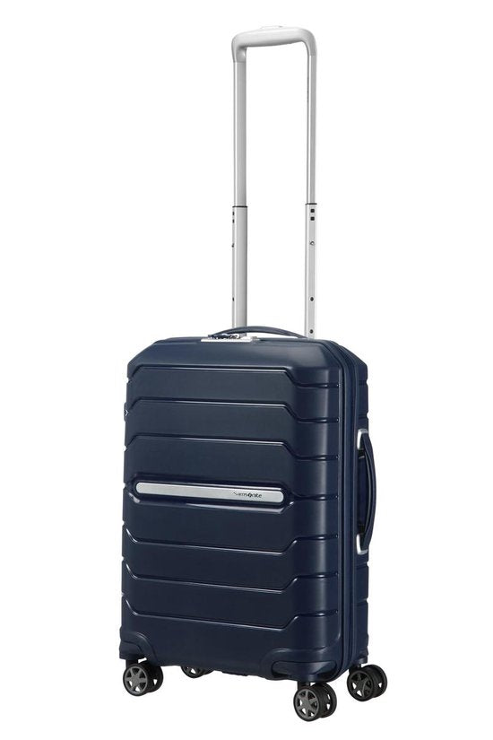 Samsonite Reiskoffer - Flux Spinner 55/20 Uitbreidbaar (Handbagage) Navy Blue