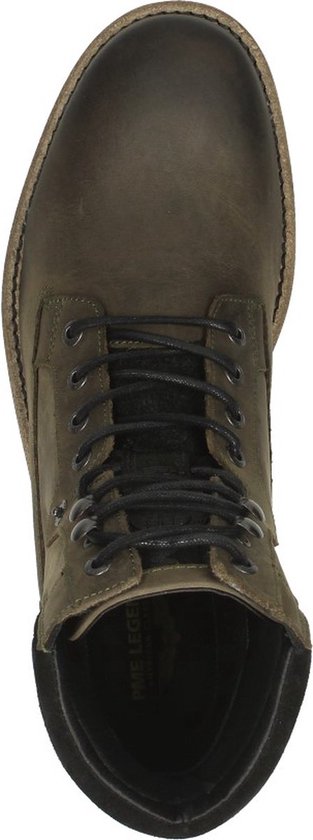 PME Legend - Heren Veterschoenen Cargotanker Khaki - Groen - Maat 44