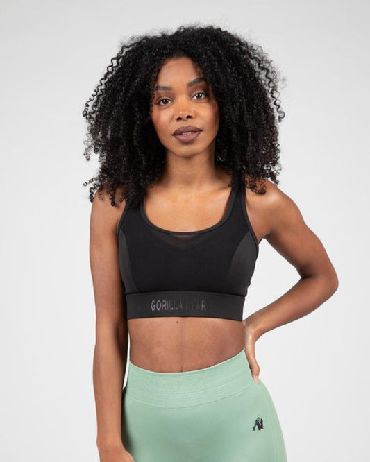 Gorilla Wear Riley Sportbeha - Zwart - L