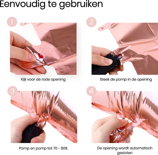 Happy Goods Verjaardag Versiering - Sweet 16 - Happy Birthday Slinger - Rose Goud - Ballonnen - 61 Stuks - Verjaardag Decoratie