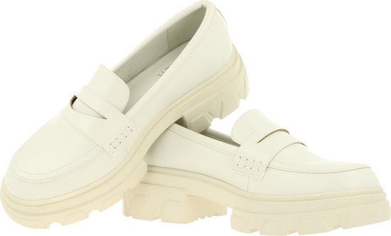 Bullboxer - Loafer/Slipper - Dames, Vrouwen - Wit - 41 - Loafers