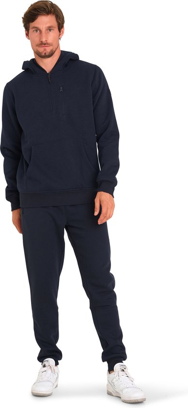 Mario Russo Trainingspak Achilles - Huispak - Joggingpak - Hoodie - Navy - XL