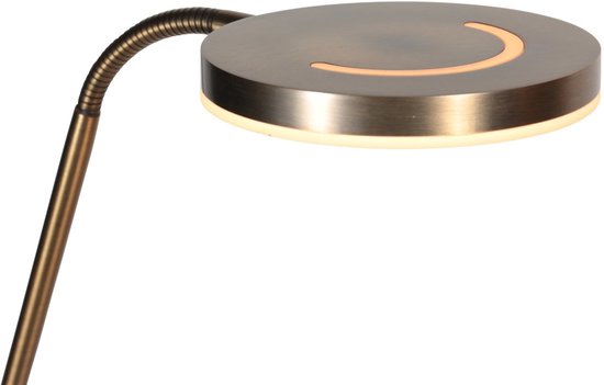 Steinhauer Exclusive - vloerlamp - Soleil2 - brons - kunststof metaal - design lamp - LED - 4389BR