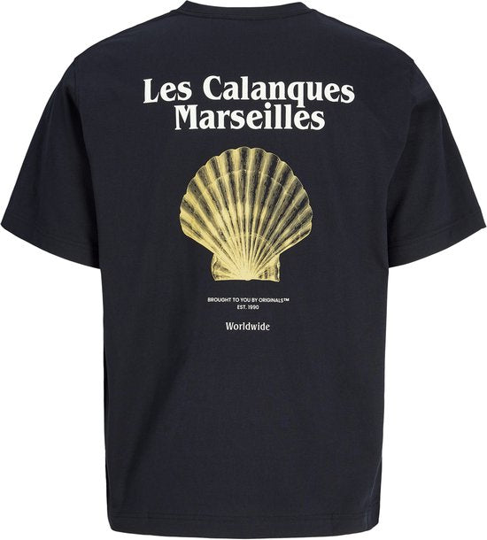 Jack & Jones T-shirts Achterkant bedrukt T-shirts - maat XXL