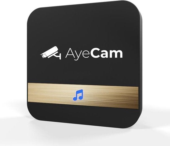 AyeCam Draadloze Chime – Extra Binnenbel voor Video Deurbel – Plug & Play – Inclusief NL Handleiding