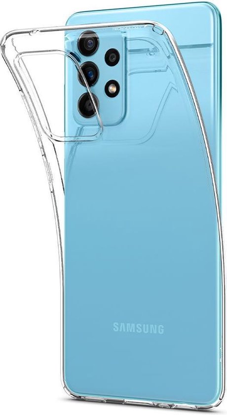 Spigen Liquid Crystal Backcover geschikt voor Samsung Galaxy A72 hoesje - Transparant