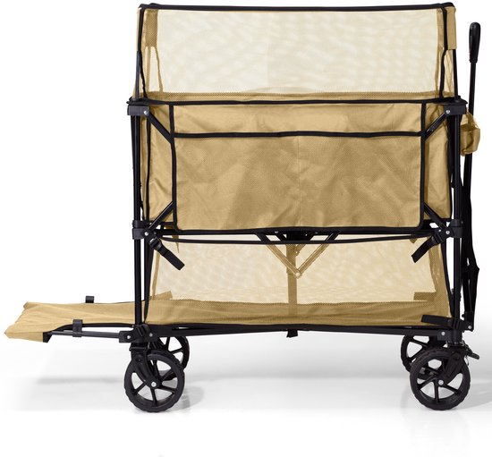 Mr Fold Bolderkar – XXL – Opvouwbaar – 400L – Beige