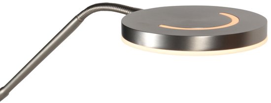 Steinhauer Exclusive - vloerlamp - Soleil2 - staal - kunststof metaal - design lamp - LED - 4389ST