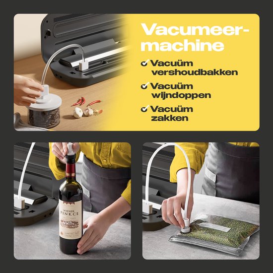 VAIVE Vacumeermachine - Vacuummachines - Foodsaver - Seal Apparaat - Vacuummachine - Vacuum Machine