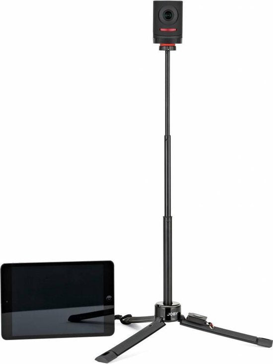 JOBY GripTight PRO TelePod – Statief voor smartphones en GoPro – Werkhoogte: 20.8 - 63.5 cm – Zwart