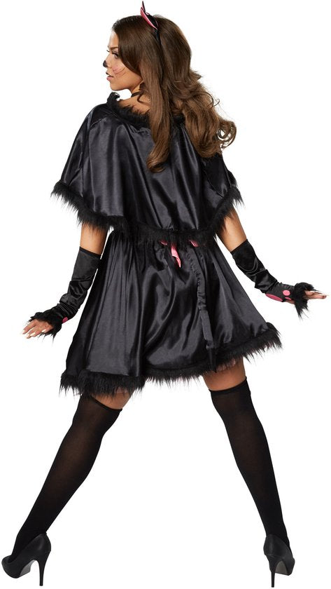 dressforfun - Spinnende kat XL - verkleedkleding kostuum halloween verkleden feestkleding carnavalskleding carnaval feestkledij partykleding - 302108