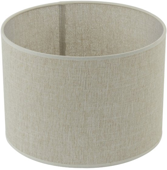 Light & Living Lampenkap Breska - 50x38x50 (BxHxD) - Textiel - Zandkleur