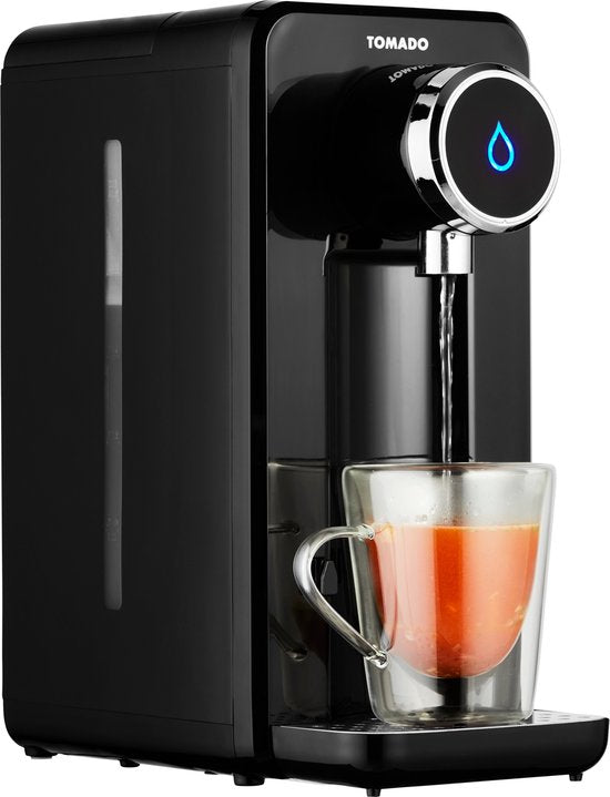 Tomado TWD2501B Heetwaterdispenser - 2.5L - kunststof - BPA vrij - 2600W - 14x24.20x30.20 cm - Zwart