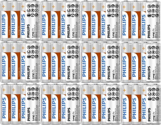 Philips LongLife Batterij R03L4F/10