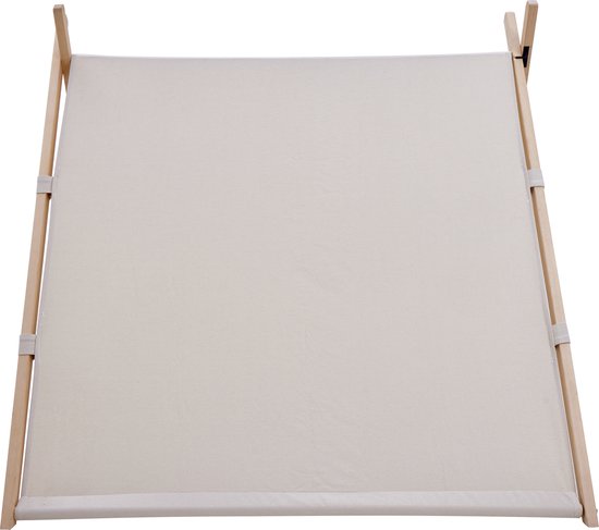 Sunny Como Speeltent Crème– Wigwam Tipi Tent voor kinderen - Stokken FSC hout - 123x106x107cm