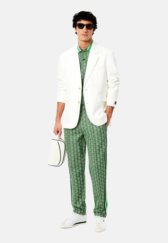 Lacoste DH1417-51 Polo - Heren - Korte Mouw - Calathea/Sabler - Maat S