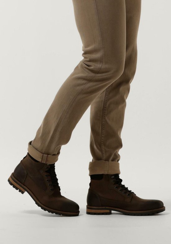 PME Legend - Heren Veterschoenen Cargotanker Khaki - Groen - Maat 44