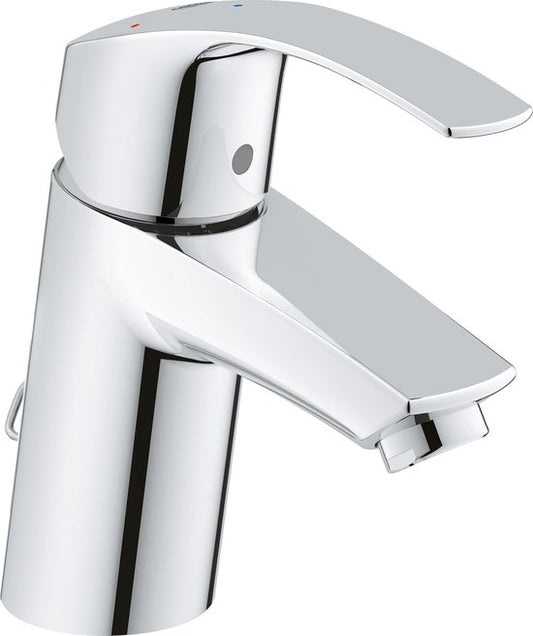 GROHE Eurosmart New Wastafelkraan - Lage Uitloop - Met Stopketting - Chroom