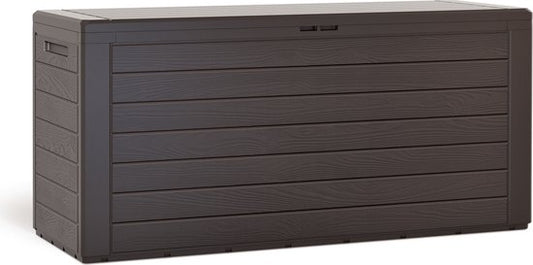 Deuba Tuinkist bruin houten-look | 120 x 46 x 57 cm