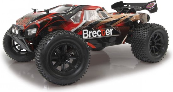Jamara RC Brecter Truggy BL Monstertruck – 1:10 – Lipo Accu – Met LED Verlichting – Krachtige Elektrische Auto - Zwart