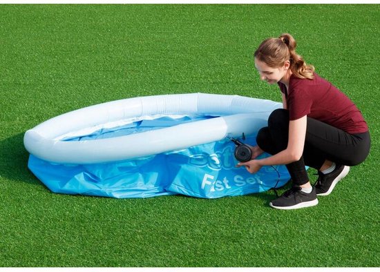 Bestway Kinderzwembad - Ø 183 cm - Model 57392 - Opblaasbare Rand