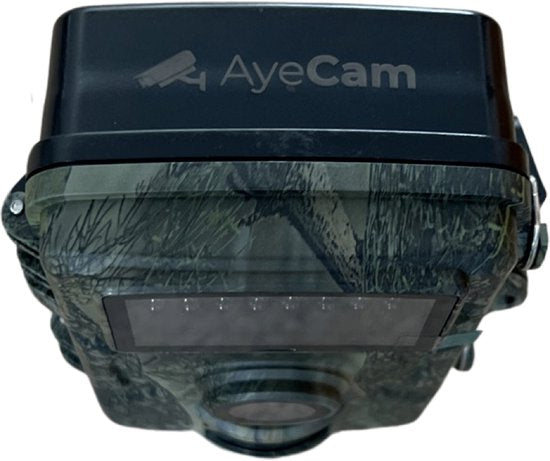 AyeCam Wildcamera - Draadloos - Wildcamera met Nachtzicht – Infraroodcamera – Inc. 32 GB SD Kaart - 4K Ultra HD Camera - met Geluidsopname