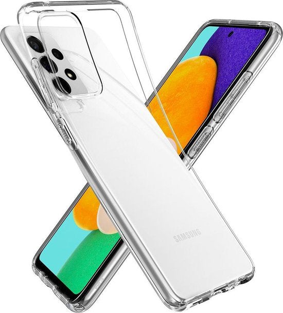 Spigen Liquid Crystal Backcover geschikt voor Samsung Galaxy A72 hoesje - Transparant